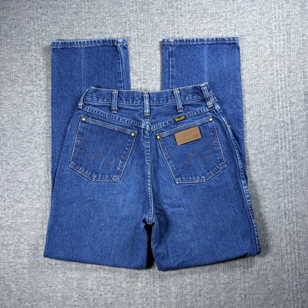 Vintage Wrangler Jeans Women’s 26x29 13MWZMR Blue Western Mom Retro USA Made 90s